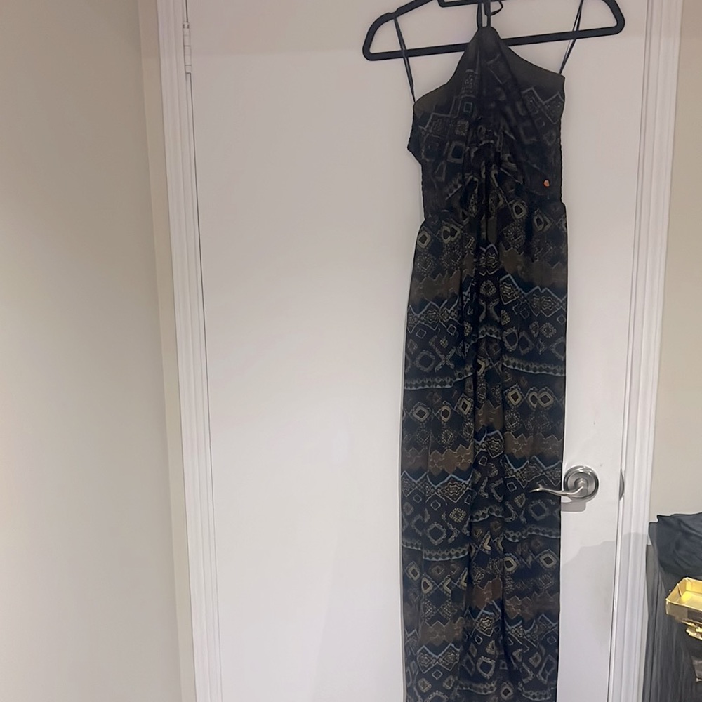 Calliope Maxi Patterned Dress